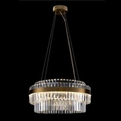 Citilux Sheldon CL339163 LED Люстра хрустальная с пультом Бронза