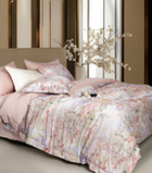 КПБ евро "Краски акварели" (хлопок) под:200х230см, пр:245х250, нав:48х74см (2шт)