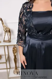 Платье 505-Синий Minova