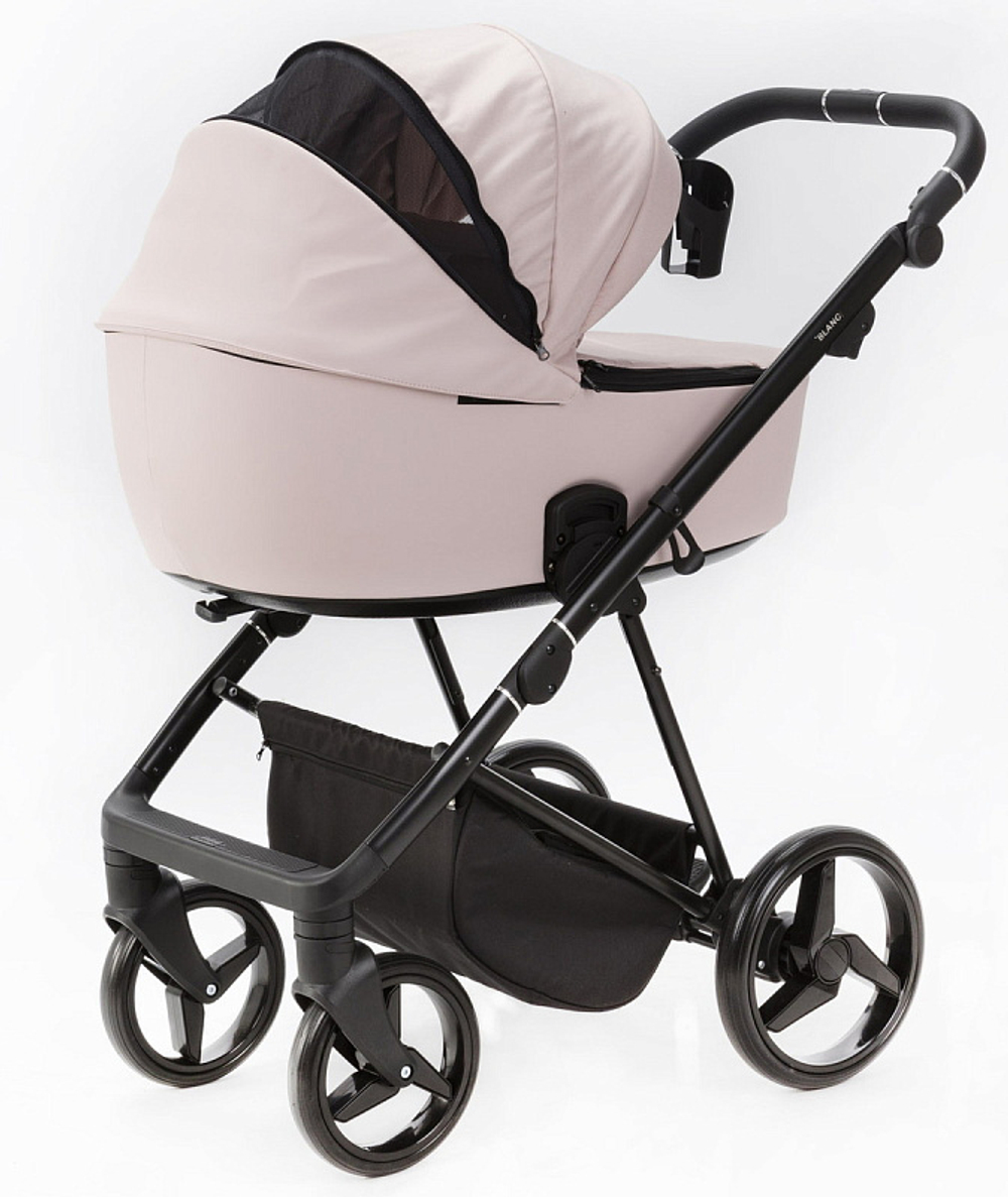 Детская коляска Adamex Blanc 2 в 1 BL-PS142 TIP (СВ.РОЗОВ+СВ.РОЗОВ.КОЖА)