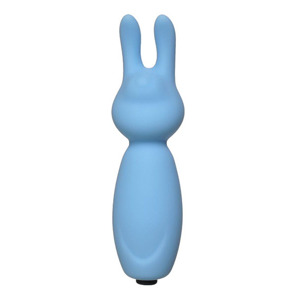 Голубой мини-вибратор Lola Games Emotions Funny Bunny 4007-01Lola