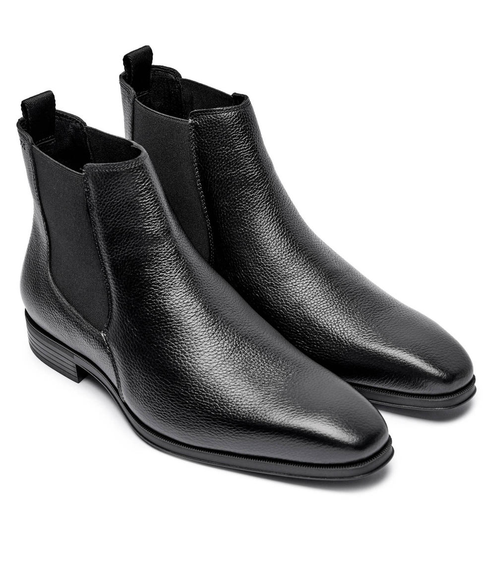 Кожаные челси theon BOSS BLACK - черный(50529228)