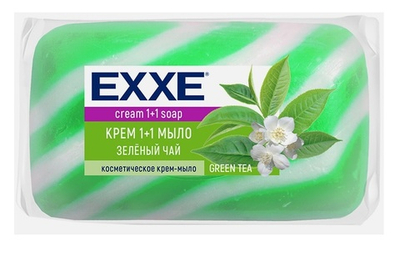 Т/мыло EXXE 1+1 Зелёный чай 90гр