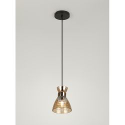 Светильник подвесной (подвес) Rivoli   9186-201 1хЕ27 60 Вт модерн