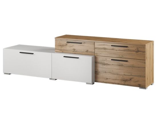 Тумба-ТВ АЛЬБЕРО дуб вотан