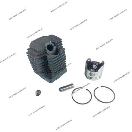 Поршневая группа для бензокос Калибр, Китай с верхним баком, D пошрня 40мм