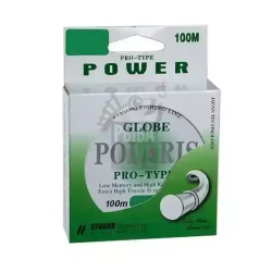 Леска GLOBE Polaris Pro-Type Black/Green 100м 0.25-0.30мм