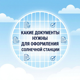 Какие документы нужны для оформления солнечной станции: разбираемся для физлиц