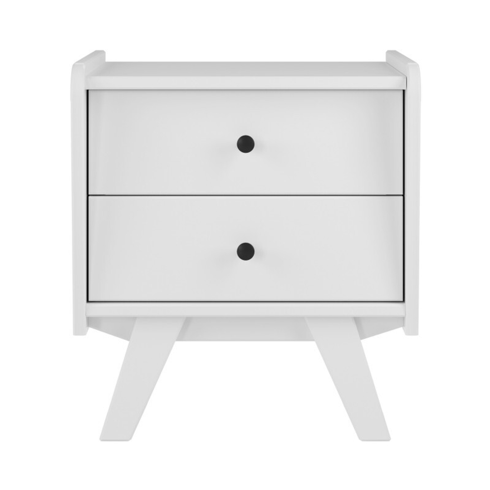 Тумба прикроватная «Винтаж» белый лак