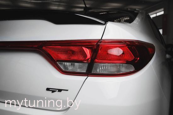 Лип спойлер для Kia Rio IV