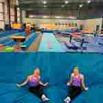 Надувная подушка «JumpPit» для гимнастики и батутных центров, 7×5×1 м