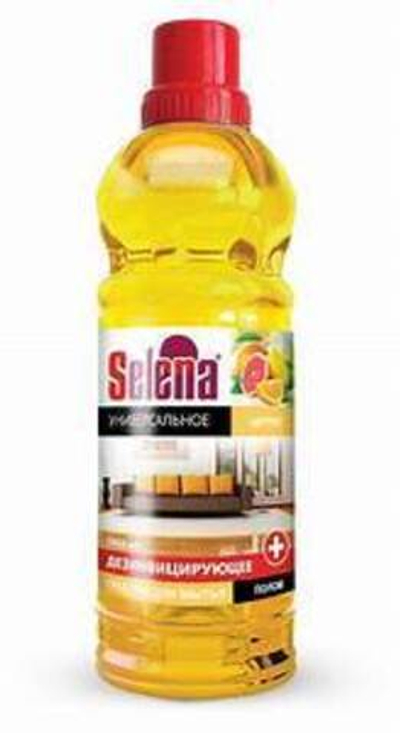 Средство для мытья пола Цитрус антибакт. (дезинф) 1л Selena
