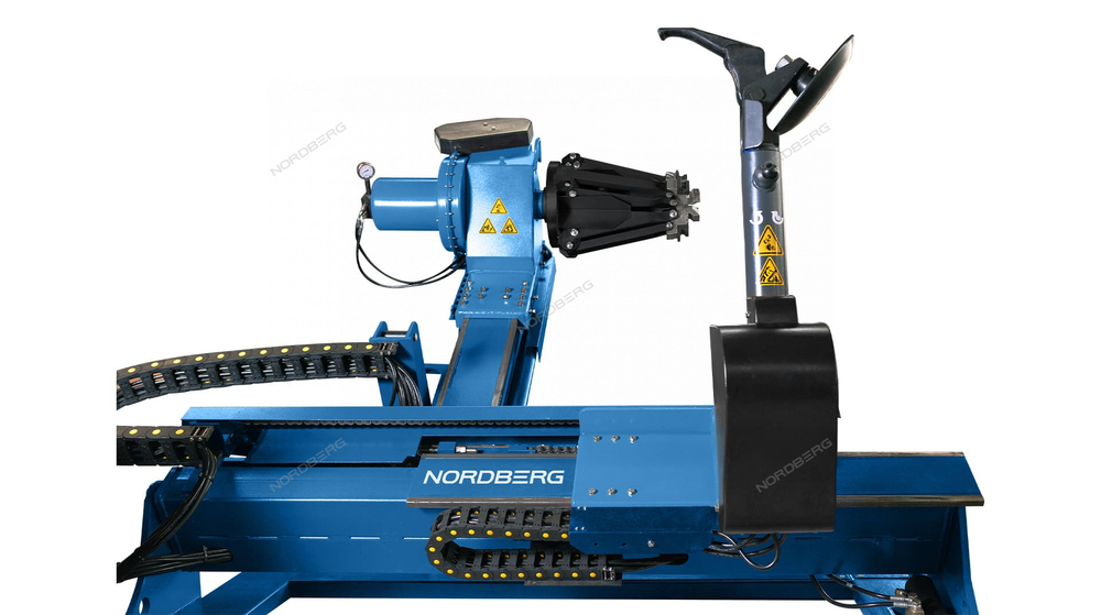 Станок шиномонтажный для грузовых машин, двухскоростной, 380 В, синий NORDBERG 46TRKE60