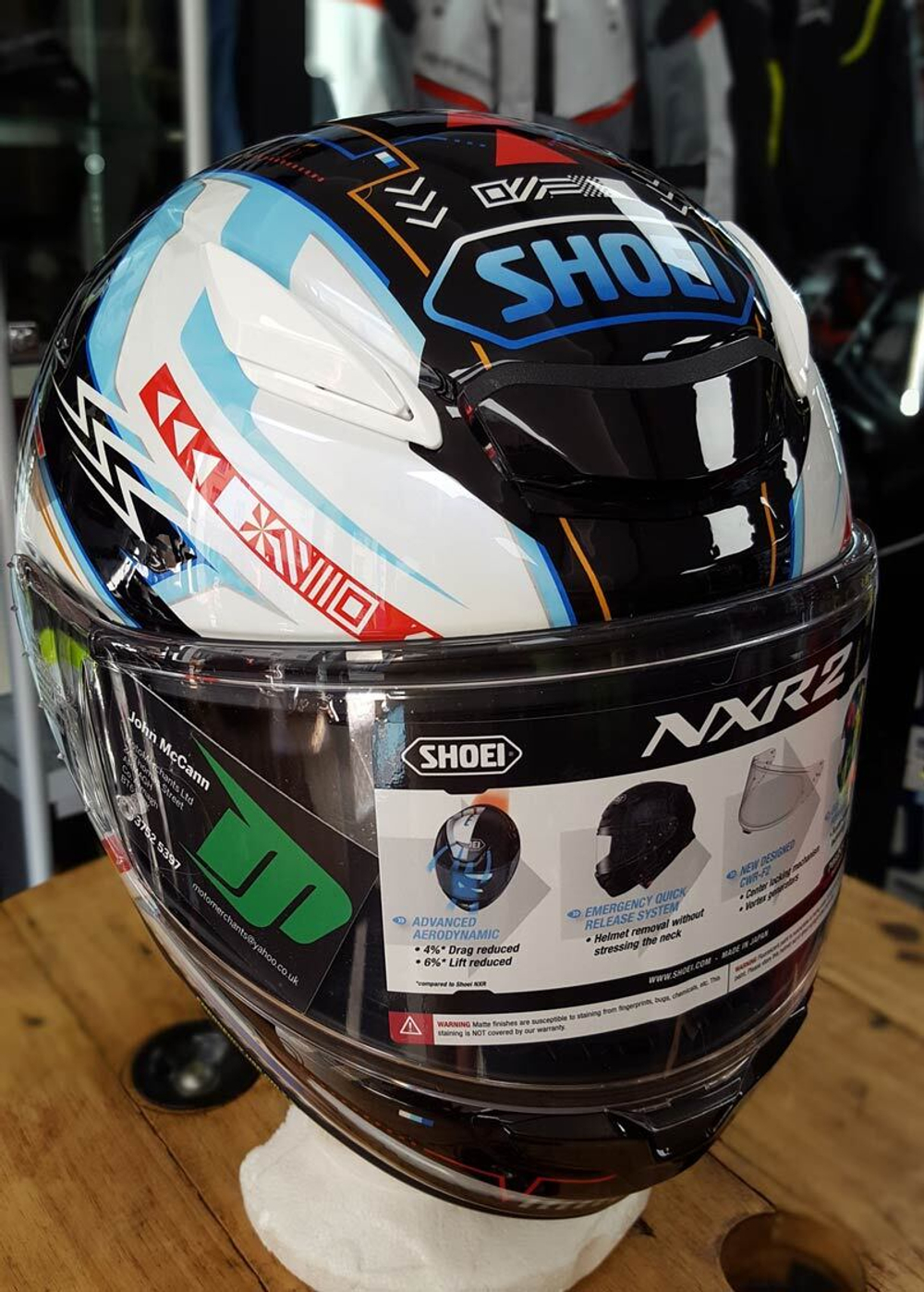 SHOEI NXR2 ARCANE TC-9