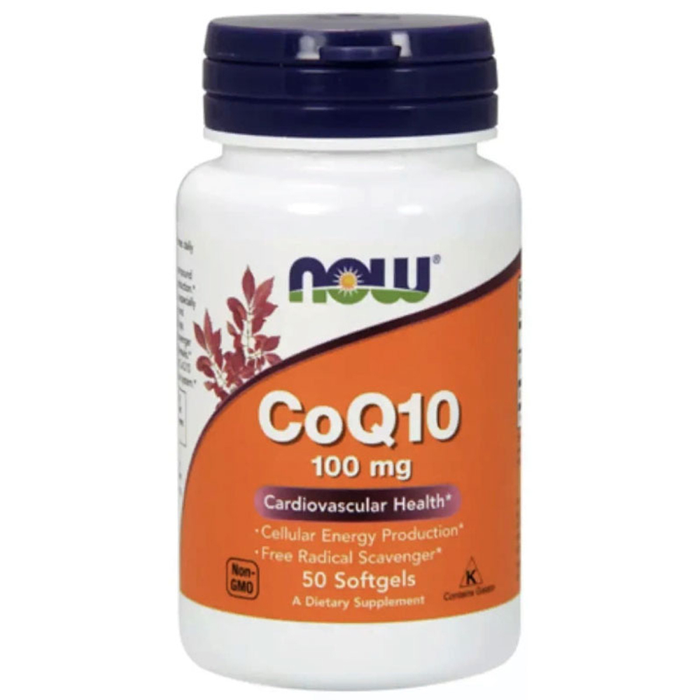 NOW CoQ-10 100 мг. (50 капс.) [M]