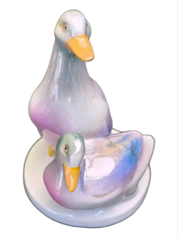 Фарфоровая статуэтка "Селезень и утка" Wagner & Apel Германия