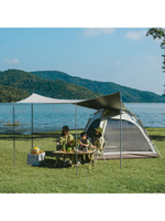 Палатка Naturehike Ango Automatic CNK2550WS010 трёхместная, большая, бежевая с коричневым