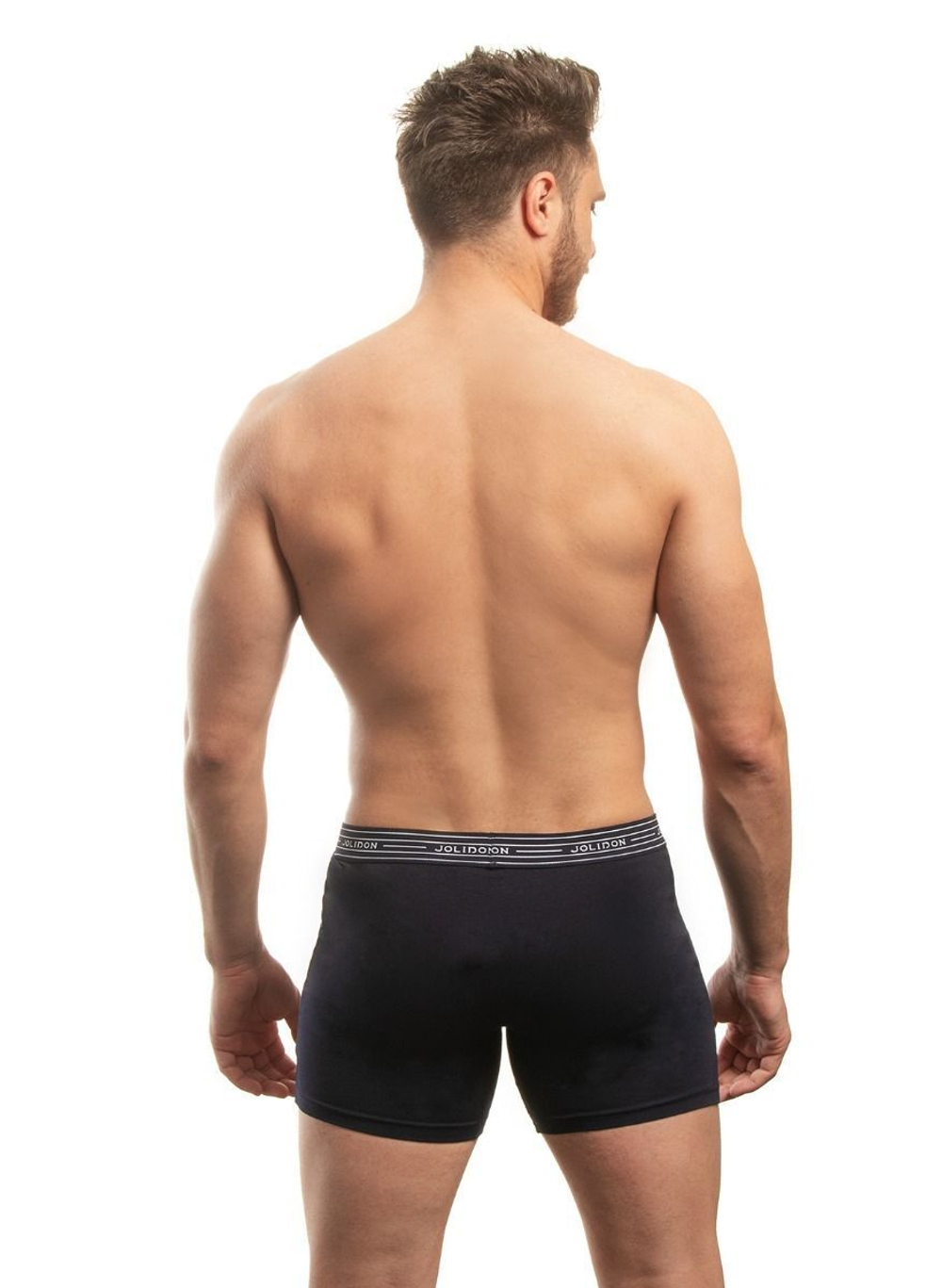 Мужские удлиненные трусы-боксеры (Размер: 4X) (Цвет: черный)