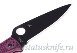 Нож Spyderco Endura C10BGBKP Burgundy Micro Melt PD1 Sprint Runфотография - 6