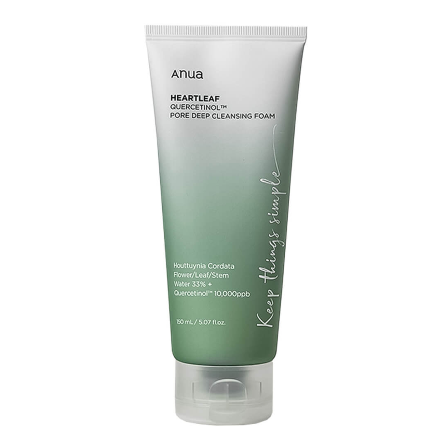 Anua Heartleaf Quercetinol Pore Deep Cleansing Foam 150ml