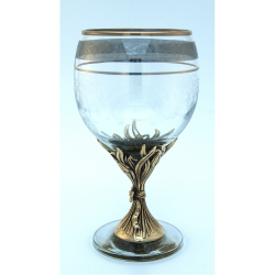 Набор бокалов 2шт. для вина Первоцвет в синей коробке