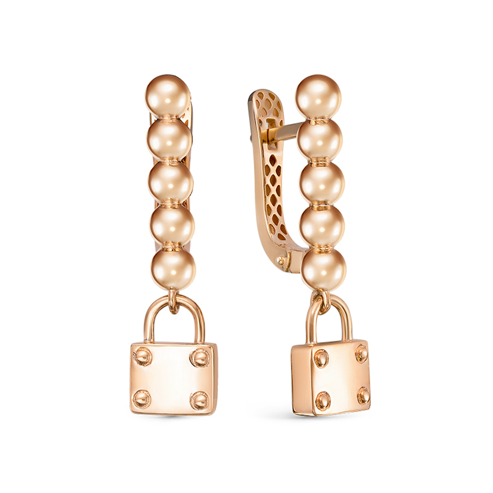 Серьги из золота 585 пробы