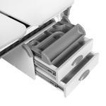 Растущая парта Дэми СУТ 45 с лотком и тумбой ТСН.05 (1200×565 мм)