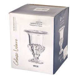 Ваза "Princess" h=20см, v=800мл (стекло) (индивидуальная упаковка)