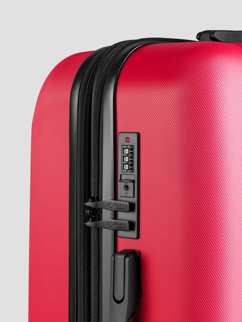 Чемодан Bonle размер L Красный