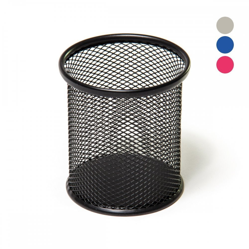 Подставка-стакан для канцтоваров Alingar, металлическая, круглая, сетчатая, ассорти