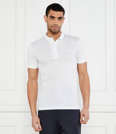 Поло Paule 4 BOSS GREEN - белый(50506195)