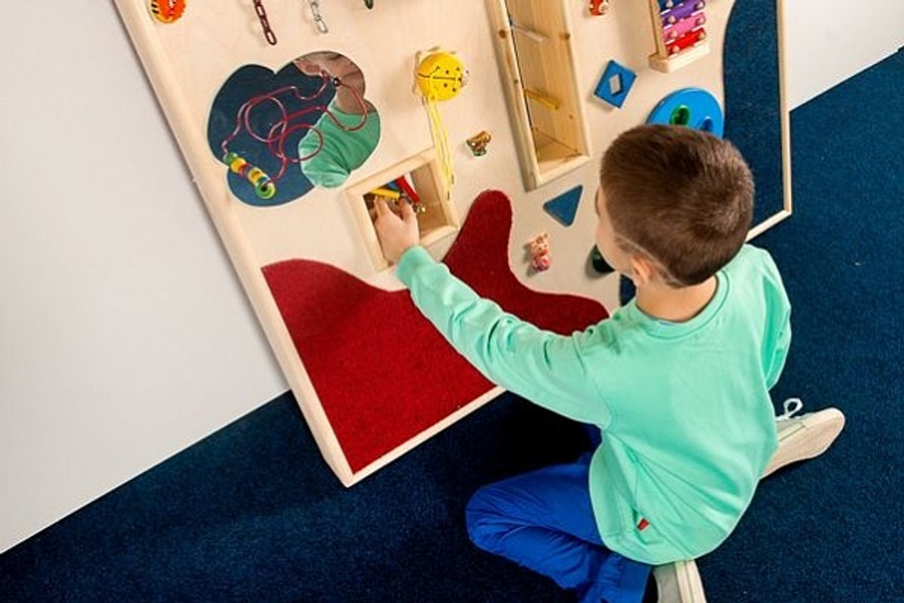 Акустическая настенная тактильная панель