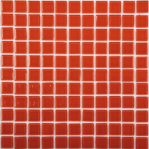 Стеклянная мозаика JP-403 Crystal глянцевая гладкая красный