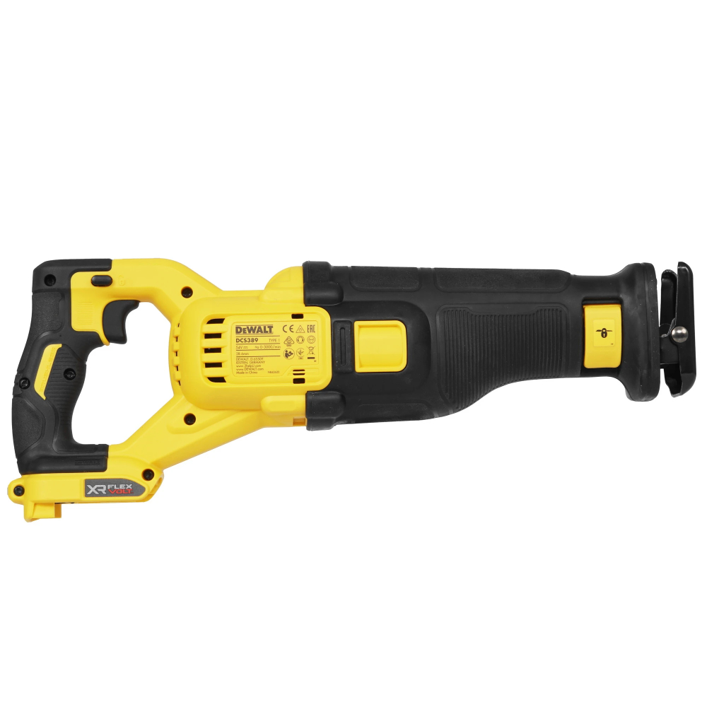 Аккумуляторная сабельная пила DeWalt DCS389N (без акк, без з/у)