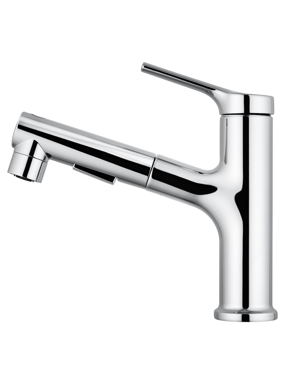 Смеситель для раковины с выдвижным изливом WONZON & WOGHAND, Хром (WW-A40862-CR)