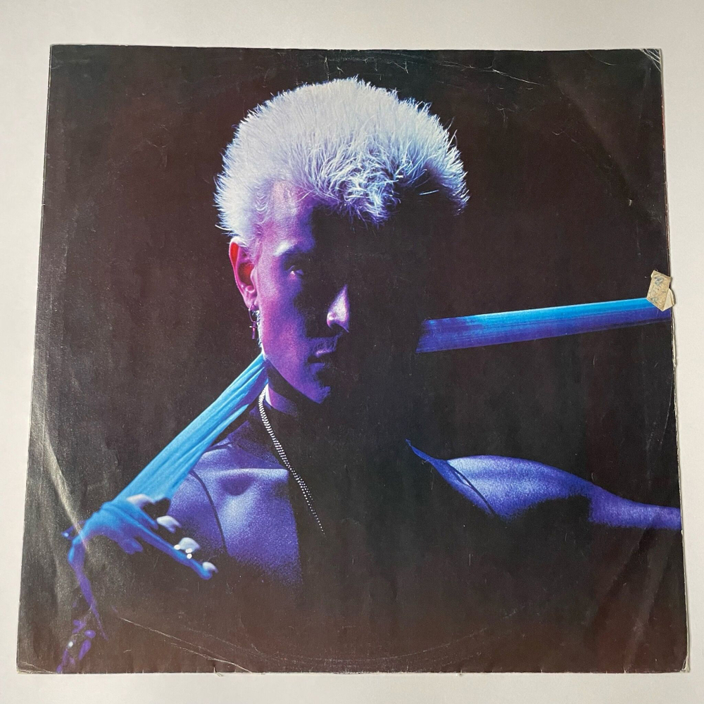 Винтажная виниловая пластинка LP Billy Idol Rebel Yell (Без Конверта) (Germany 1983)