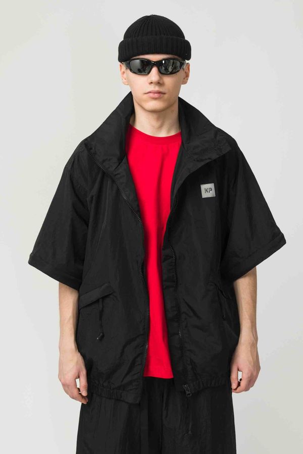 Ветровка Halfsleeve черная - фото 9