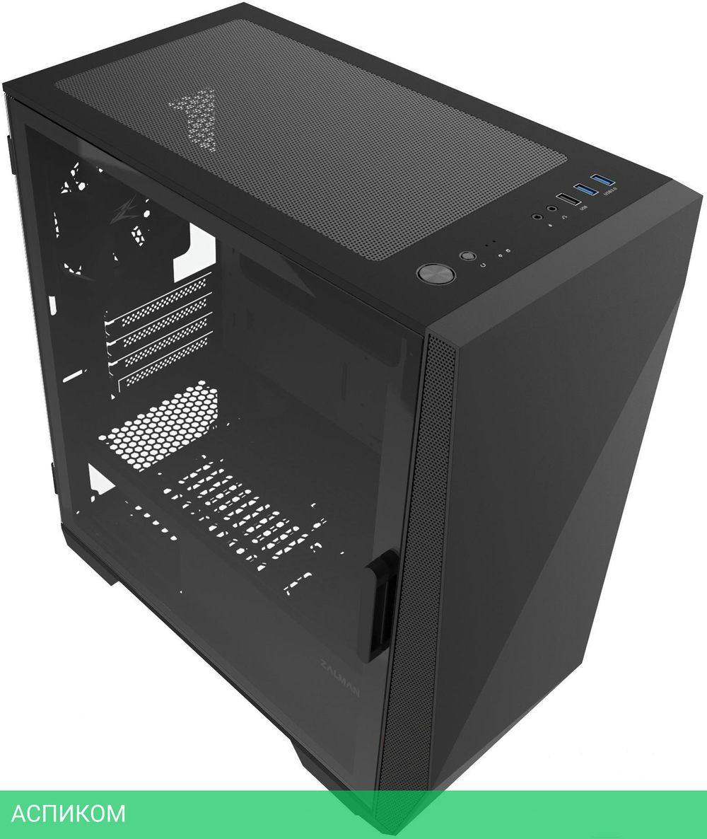Корпус Zalman Z1 Iceberg без БП Black