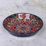 Тарелка керамическая «Марракеш» синяя 20,5*4,5см