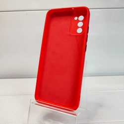 Чехол силиконовый SAMSUNG Galaxy A02S красный