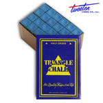 Мел бильярдный "Triangle" Blue 72шт.