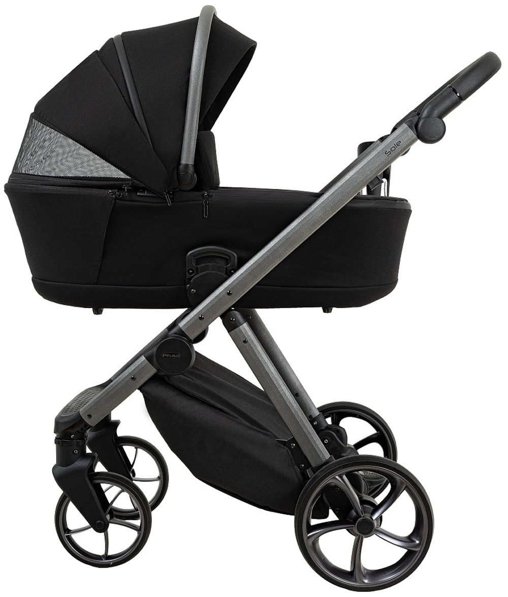 Детская коляска Pituso Sole 2 в 1 PMPT/023 Black