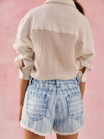 Шорты джинсовые для девочки Next AD0-168, Голубой