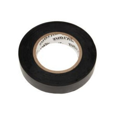 Изолента ПВХ 0,13х15мм, 25м, черная KRANZ