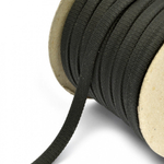 Шнур (плоский, х/б, 1,5 см). Цвет- черный