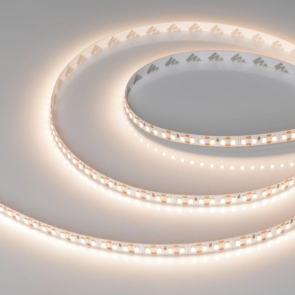 Светодиодная лента FC-A160-8mm 24V Warm3500-CX1 (14 W/m, IP20, 5m) (Arlight, резка 1 светодиод) 052933