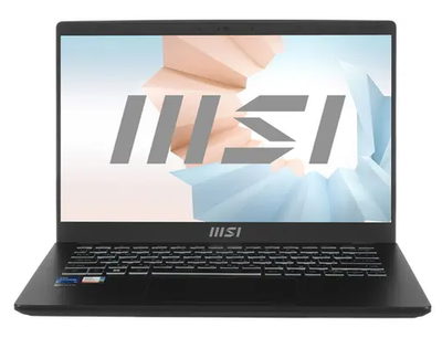 14" Ноутбук MSI Modern 14 MS-14J1 (1920x1080, Intel Core i5-1235U, RAM 16ГБ, SSD 512ГБ, Intel Iris Xe Graphics, Win 10 Pro)