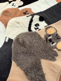 Носки р.35-40 "Зверюшки на пятках" Комплект - 5 пар