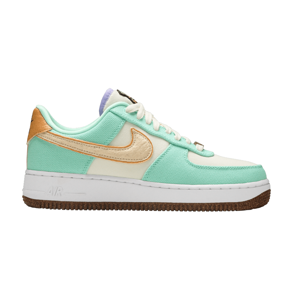 Кроссовки Nike Air Force 1 Low "Happy Pineapple" (Женская размерная сетка)