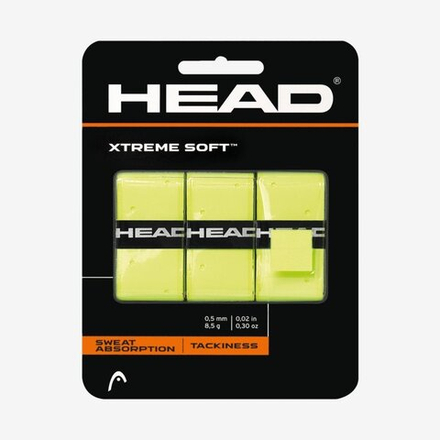 Аксессуары для тенниса Намотка овергрип HEAD XTREME SOFT .